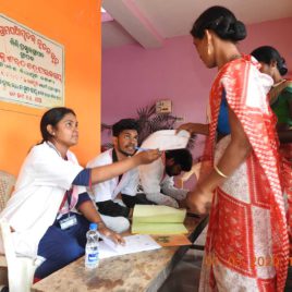 Free Health Camp at Rural locality