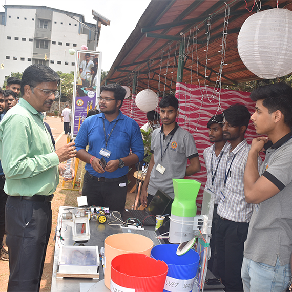 Domain students participated in Project Expo in CUTM on 31st March 2022 @ CUTM, Odisha.